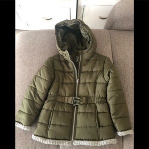 Kids Coat - Brand New without Tags - Size 6x - olive green - S. Rothchild brand